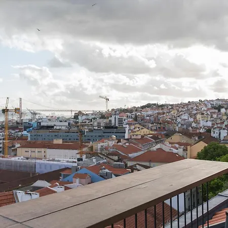 Daire Stunning Penthouse With The Views By Lovelystay Lisboa