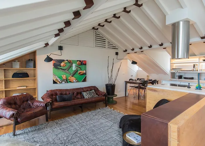 Appartamento Stunning Penthouse With The Views By Lovelystay Lisbona