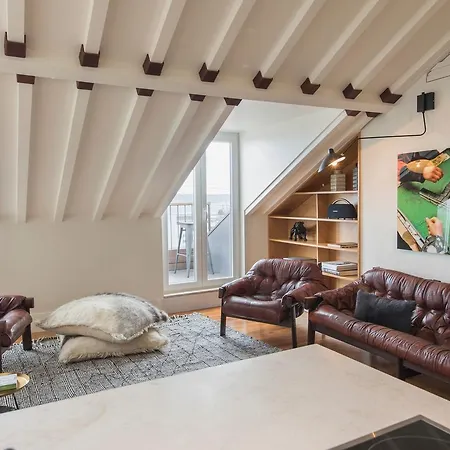 Апартаменты Stunning Penthouse With The Views By Lovelystay Лиссабон